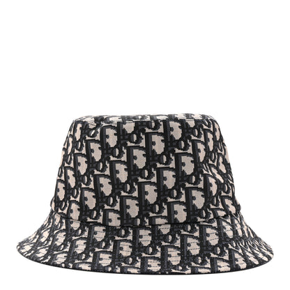 Christian Dior Oblique Reversible Teddy-D Brim Bucket Hat Blue 4 of 13