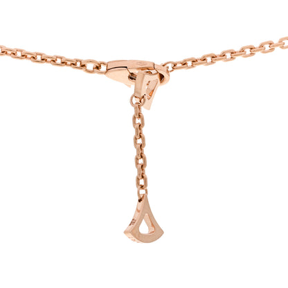 Bulgari 18K Rose Gold Diamond Pink Tourmaline Citrine Peridot Diva's Dream Pendant Necklace 4 of 7
