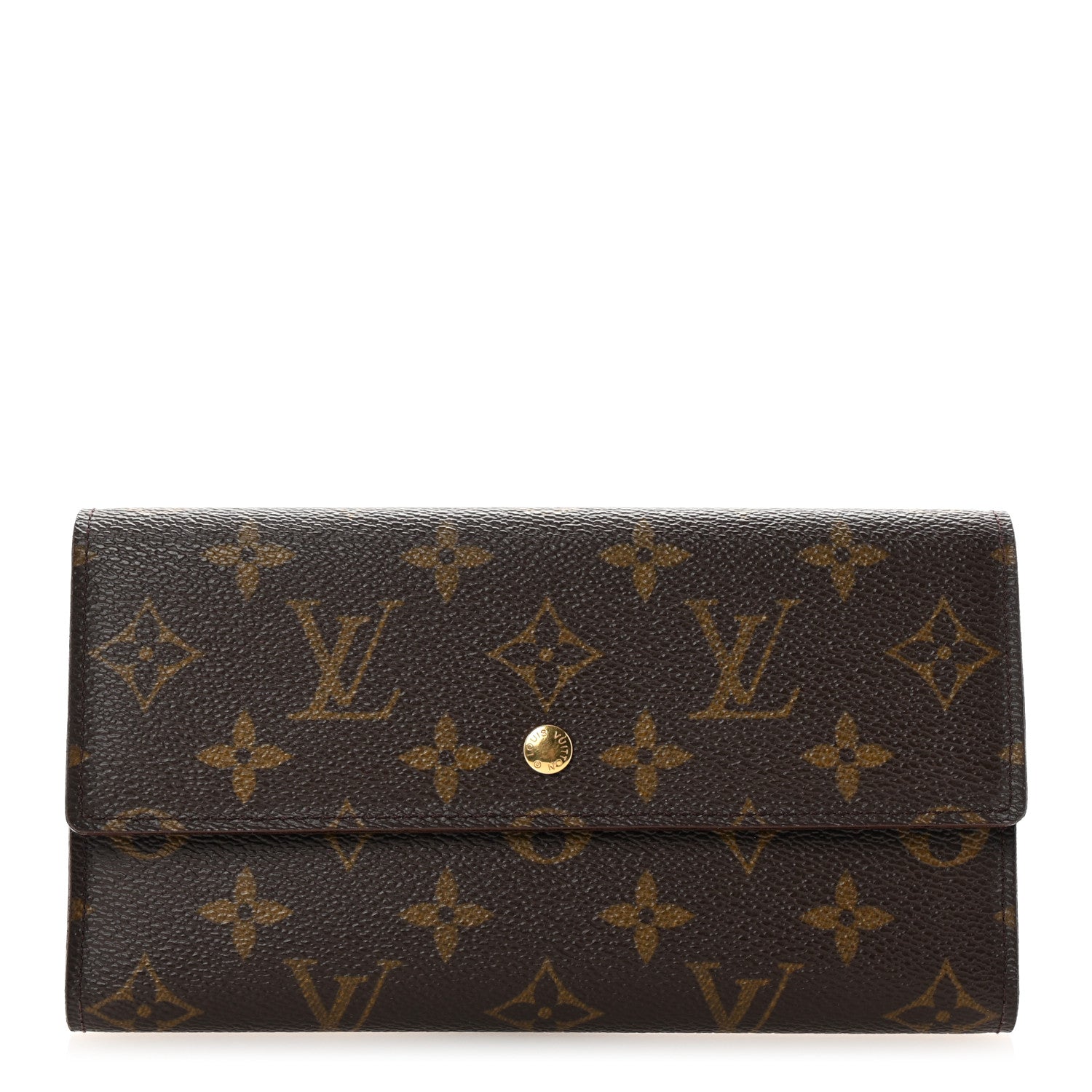 Louis Vuitton Monogram Porte Tresor International Wallet 1 of 8