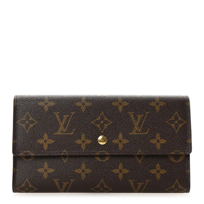 Louis Vuitton Monogram Porte Tresor International Wallet 1 of 8