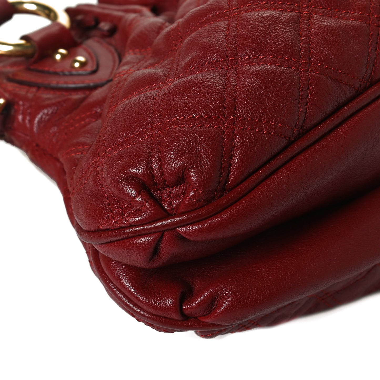 Lambskin Quilted Small Cecilia Red