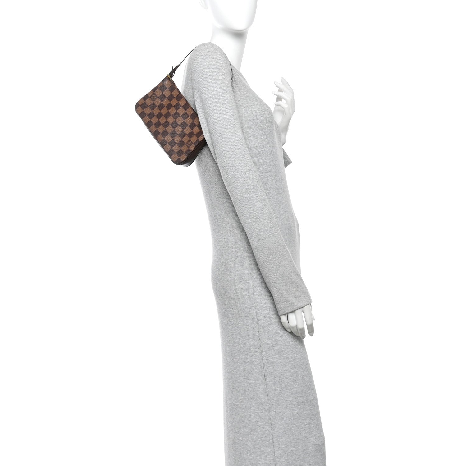 Louis Vuitton Damier Ebene Navona Pochette Accessories 2 of 10
