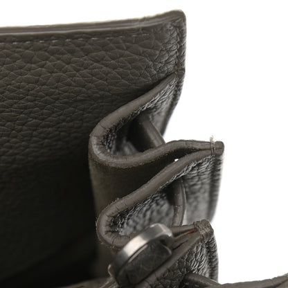 Saint Laurent Grained Calfskin Medium Supple Sac De Jour Kaki Militaire 12 of 13