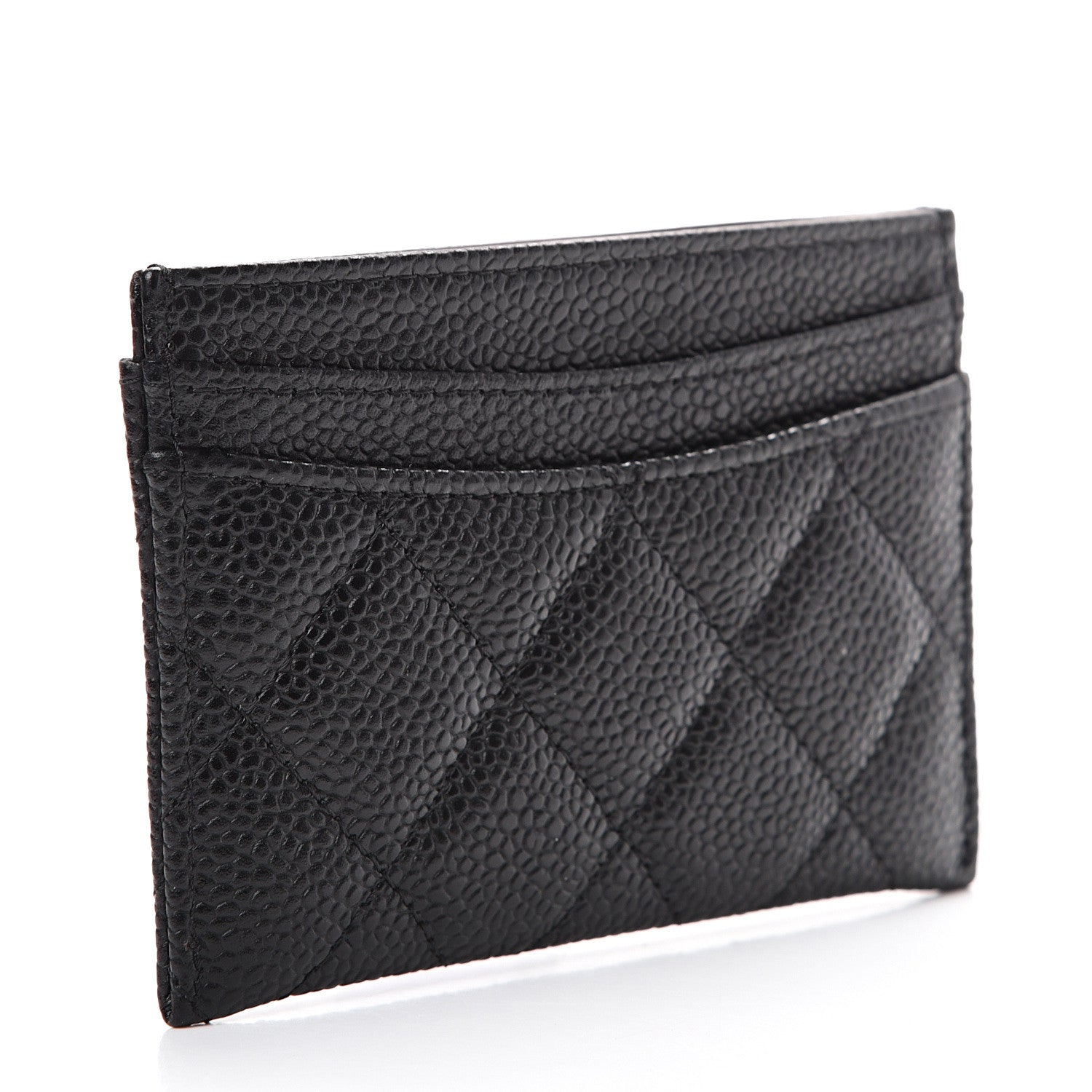 Chanel Caviar Quilted Card Holder Black 2 of 8