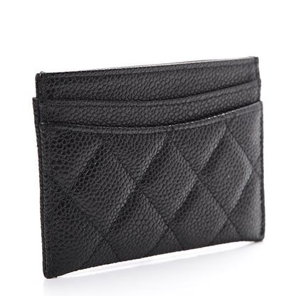 Chanel Caviar Quilted Card Holder Black 2 of 8