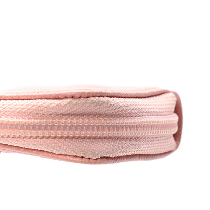 Chanel Caviar Quilted Boy Zip Around Coin Purse Wallet Light Pink 5 of 10