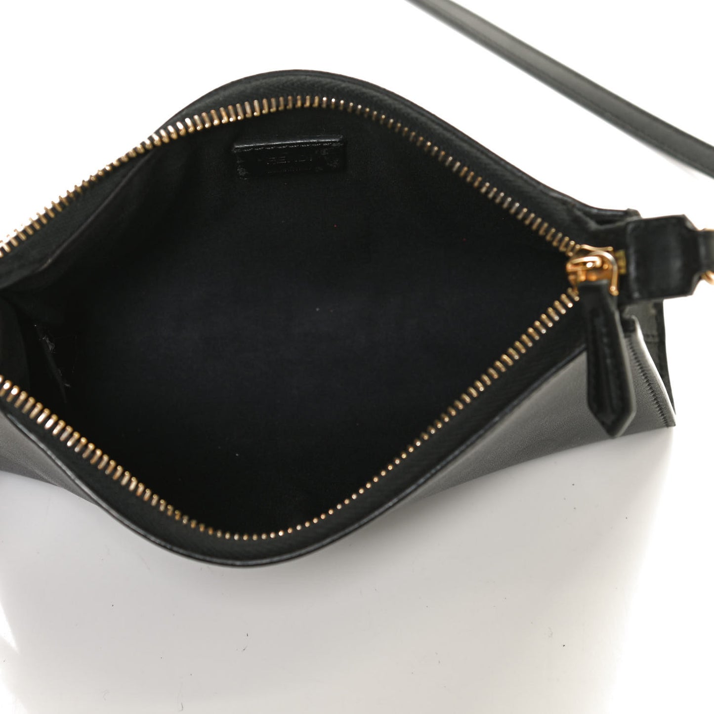Vitello Baltico Mini Pouch Crossbody Pouch Black