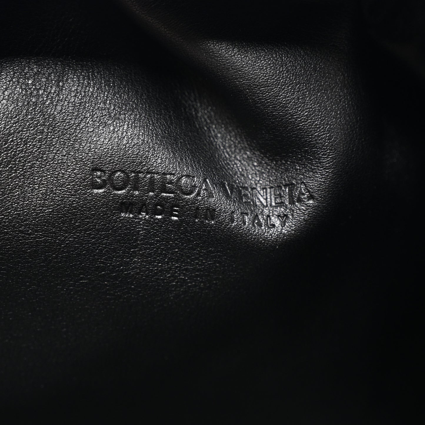 Smooth Butter Calf The Pouch Oversized Clutch Black