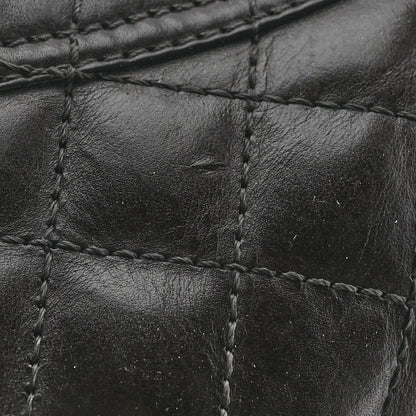 Chanel Calfskin Quilted Chain Around Combat Boots 39.5 Dark Brown 10 of 11