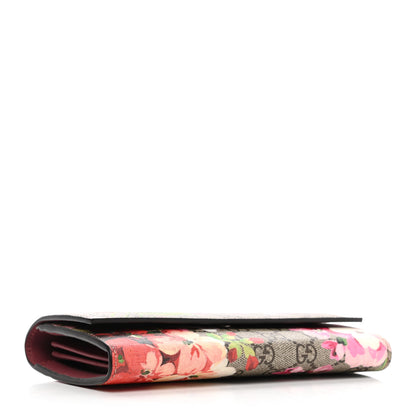 Gucci GG Supreme Monogram Blooms Continental Wallet Beige Multicolor Dry Rose 4 of 7