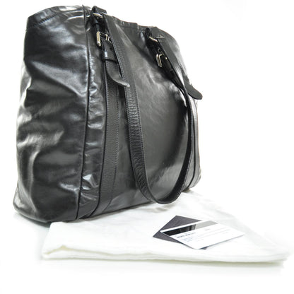 Prada Leather Large New Look Tote Black 3 of 9