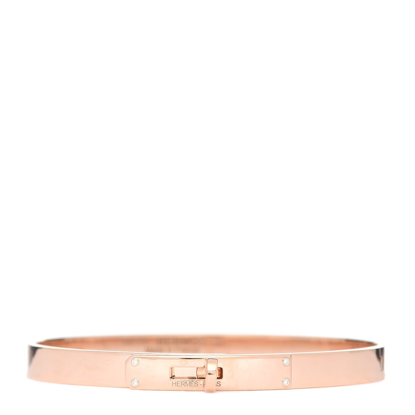 18K Rose Gold Diamond PM Kelly Bracelet SH