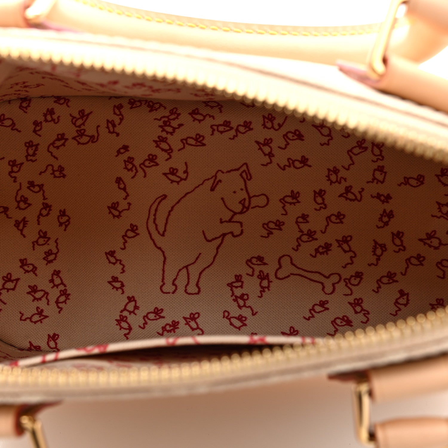 Louis Vuitton Meowgram Alma BB 5 of 9