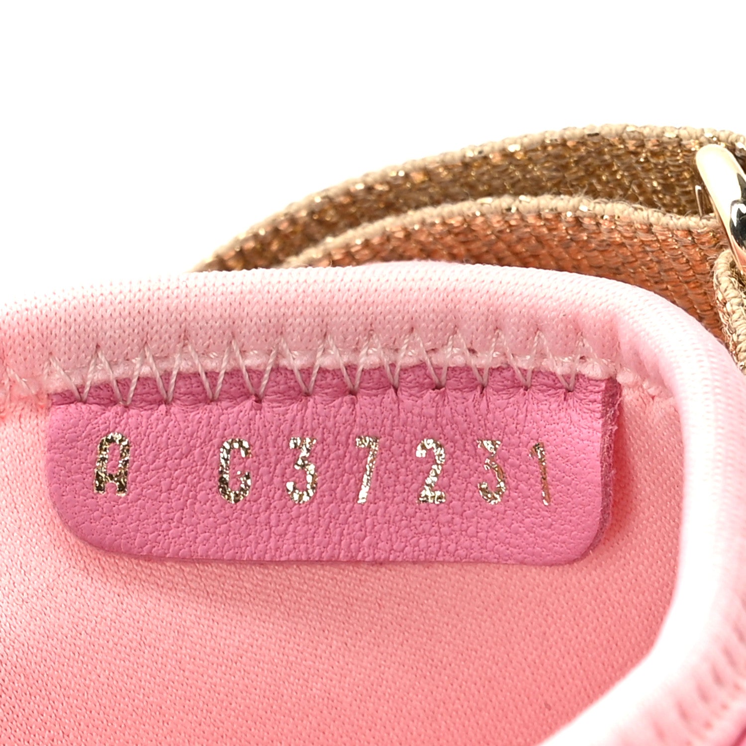 Chanel Goatskin Fabric Gladiator Sandals 37.5 Pink 6 of 8