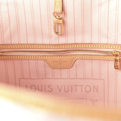 Louis Vuitton Damier Azur Tahitienne Neverfull MM 8 of 10