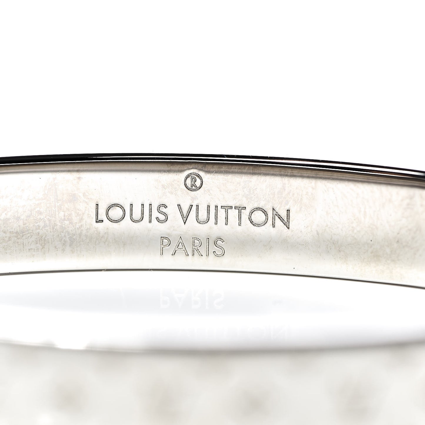 Palladium Monogram Nanogram Cuff M