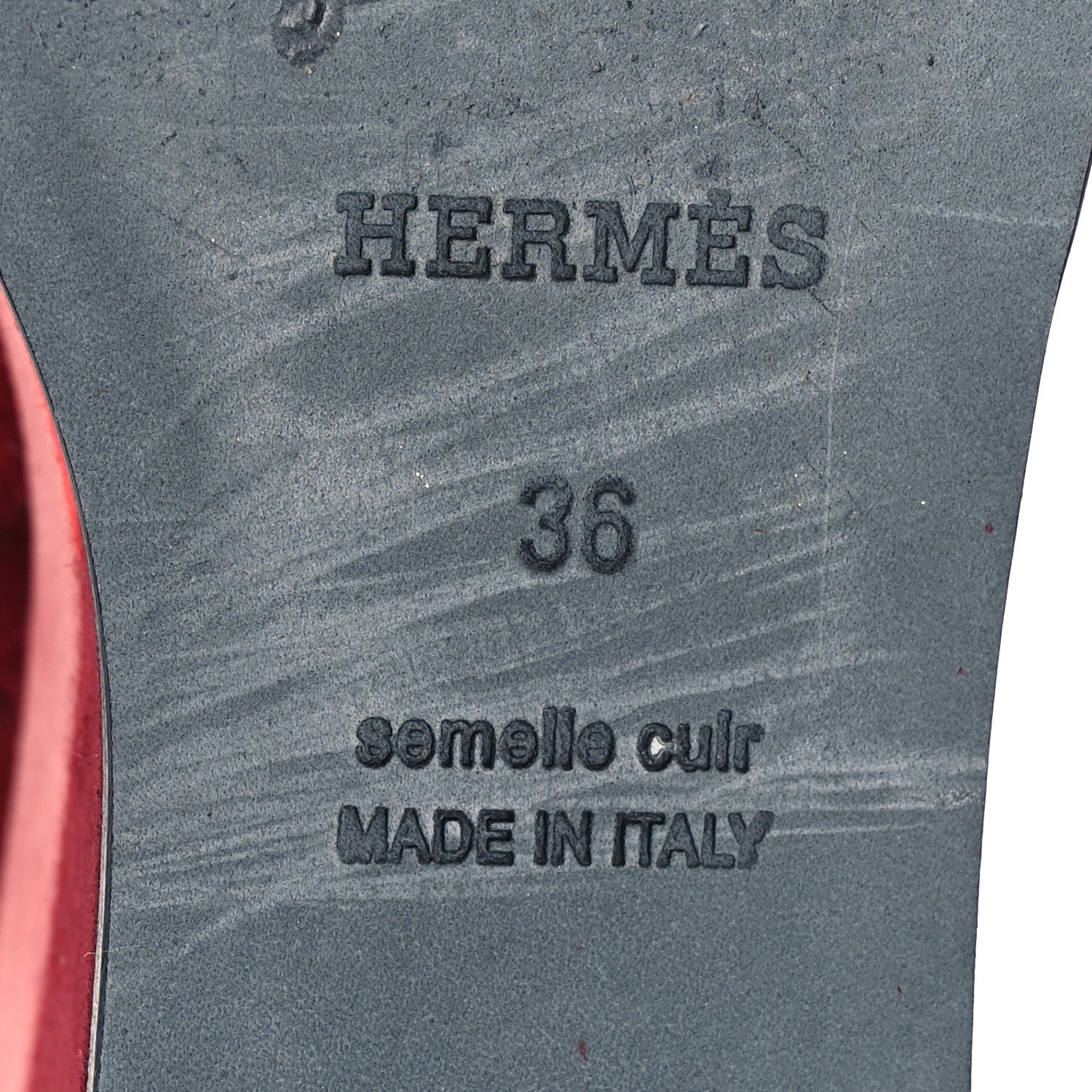 Hermes Suede Goatskin Womens Wedge Boot 36 8 of 10