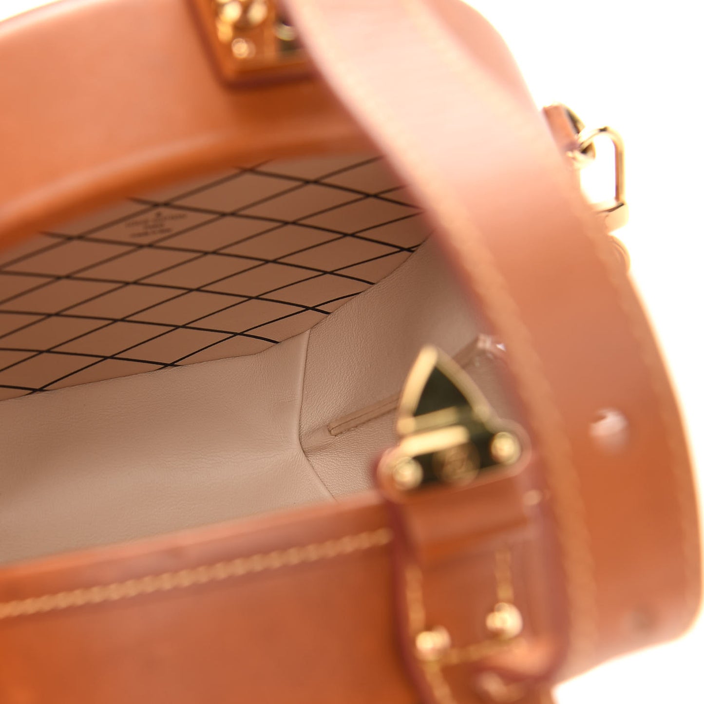 Calfskin Catogram Petite Boite Chapeau Tan