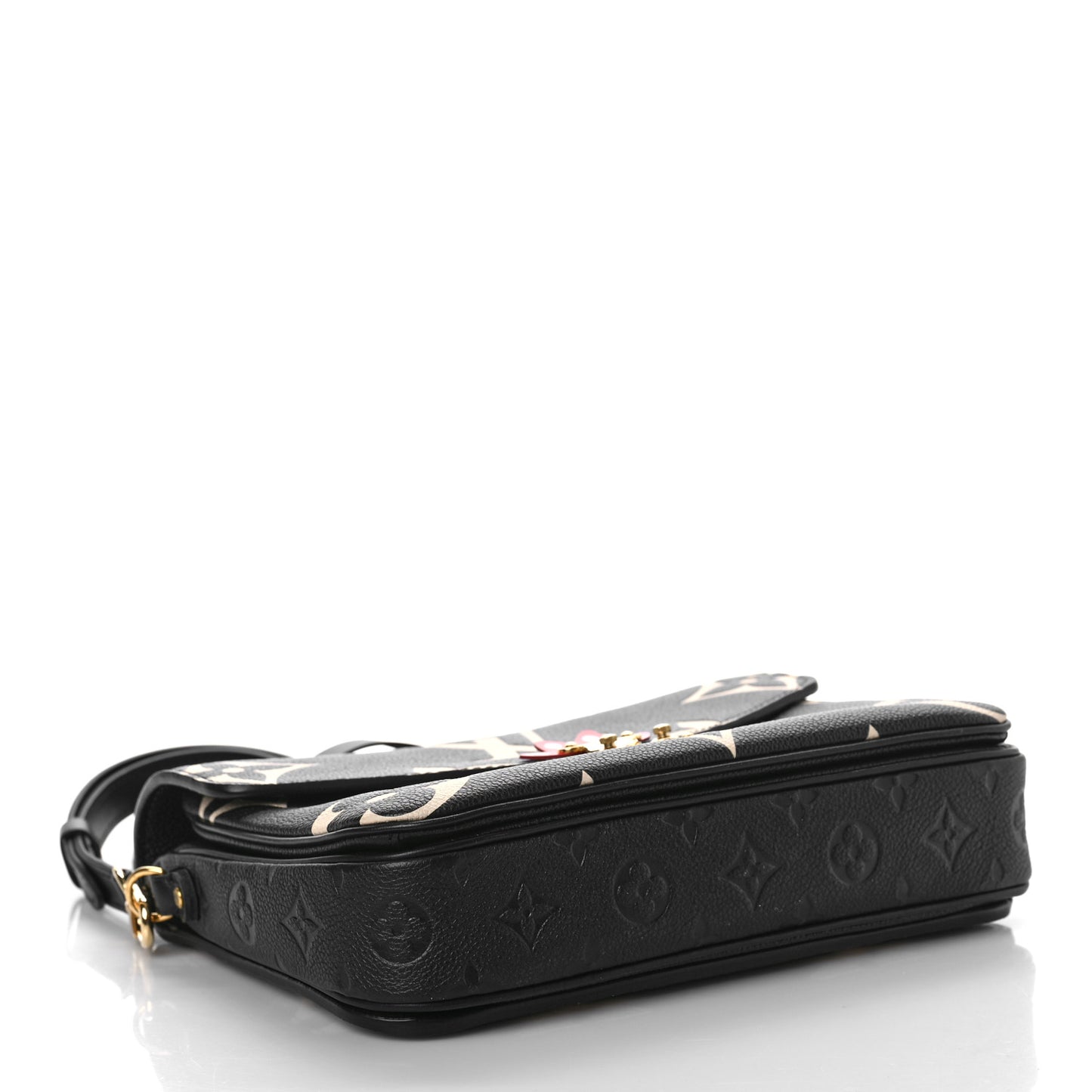 Empreinte Monogram Giant Crafty Pochette Metis Black Creme