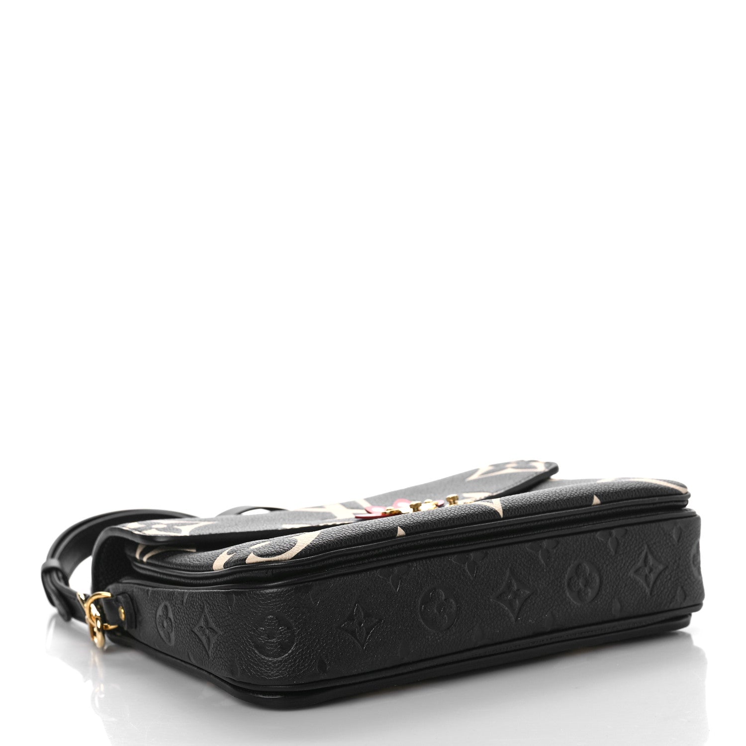 Louis Vuitton Empreinte Monogram Giant Crafty Pochette Metis Black Creme 4 of 8