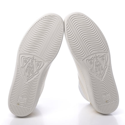 Gucci Calfskin Gucci Band Mens Ace High Top Sneakers 12 Mystic White 5 of 11