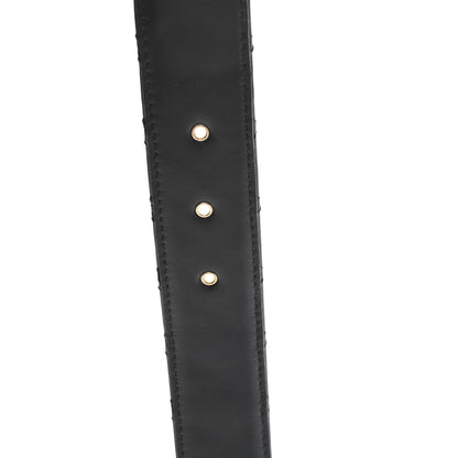 Chanel Lambskin Quilted CC Chain Belt 90 36 Black 4 of 5