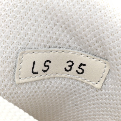 Christian Dior Technical Fabric Dior Addict Toile De Jouy Low Top Sneakers 35 Lime 9 of 9