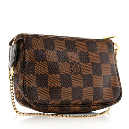 Louis Vuitton Damier Ebene Mini Pochette Accessories 3 of 8
