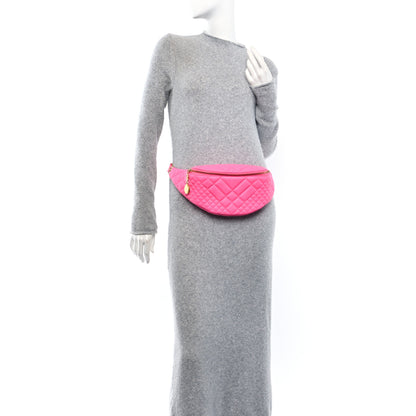 Versace Nappa Quilted Belt Bag Pink 2 of 9
