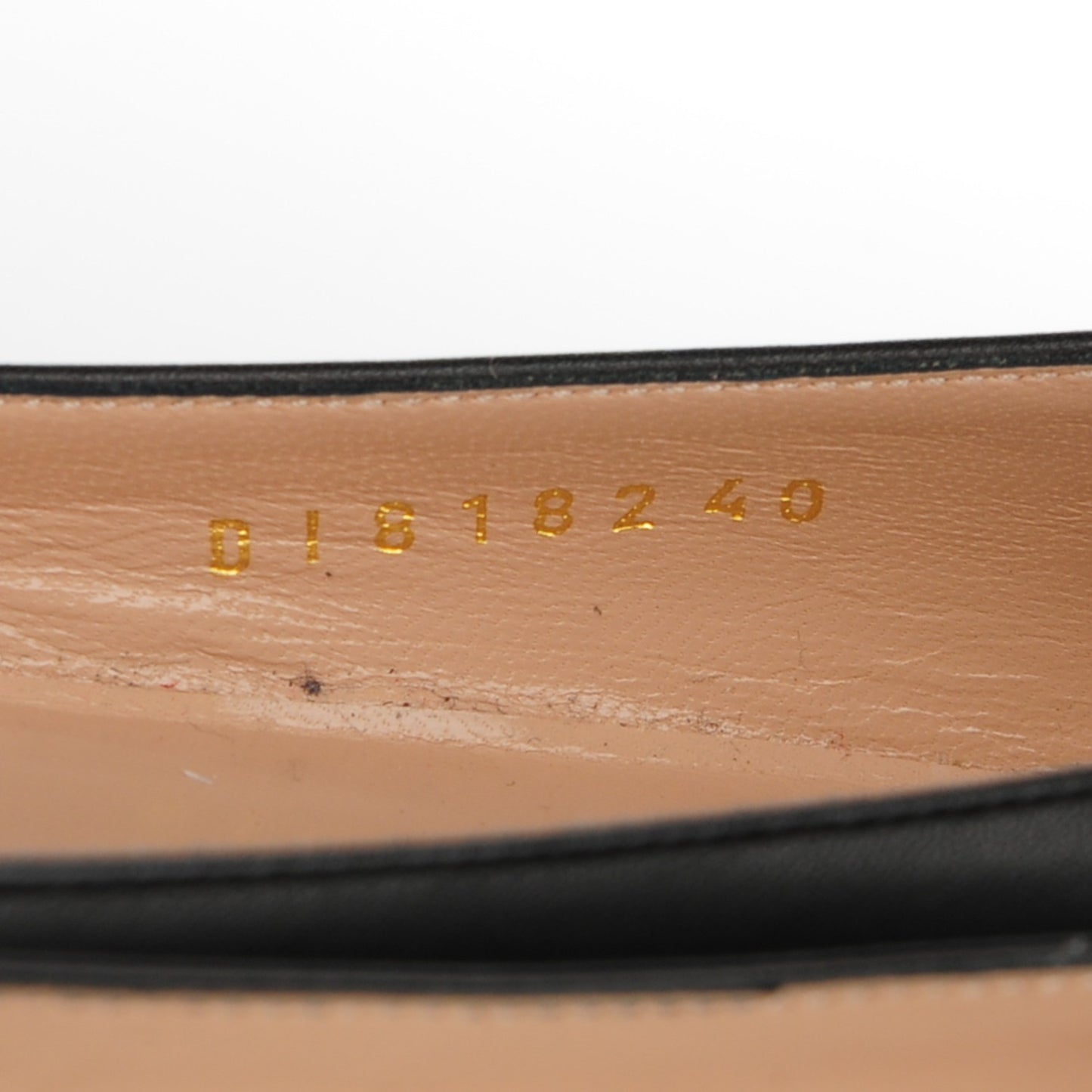 Nappa Rockstud Ballet Flats 40 Black