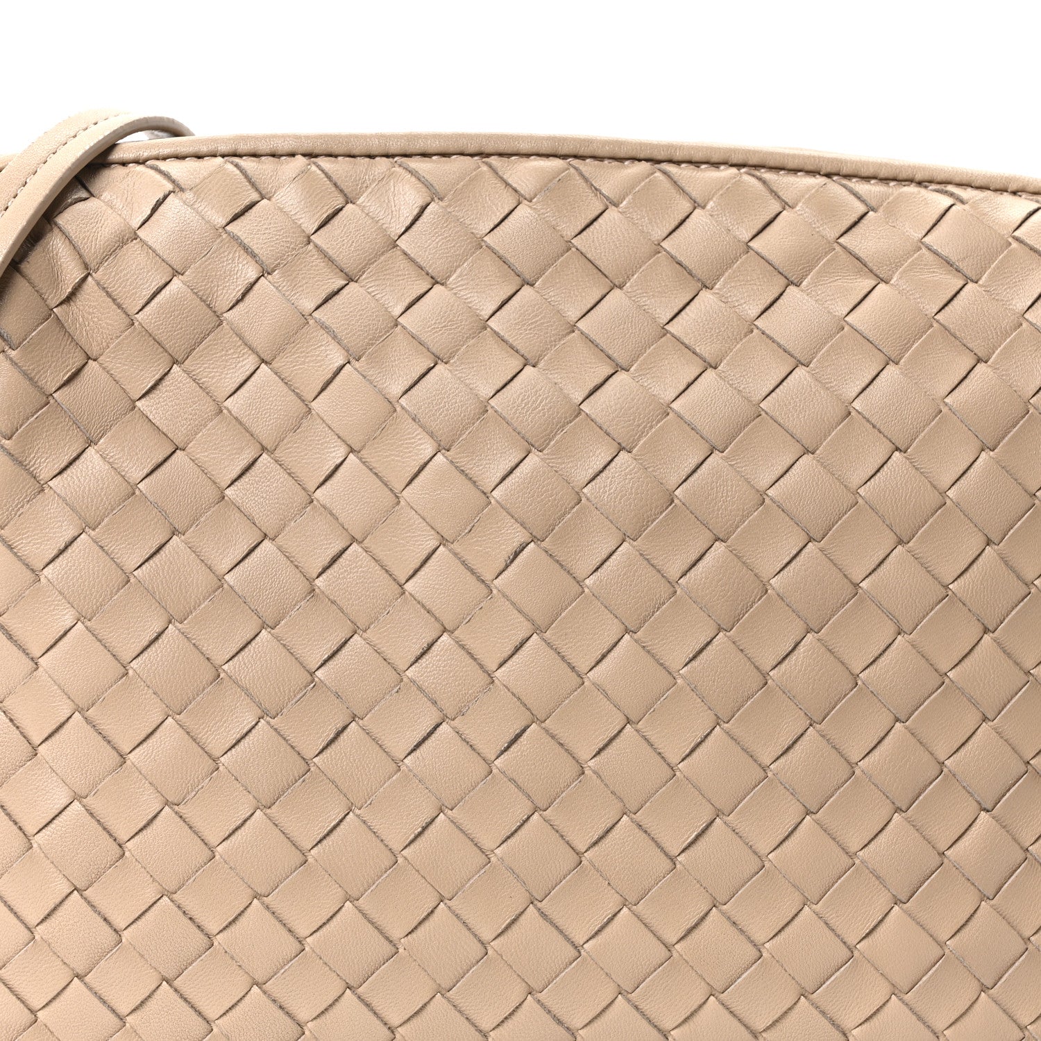 Bottega Veneta Nappa Intrecciato Nodini Crossbody Messenger Maple 7 of 9