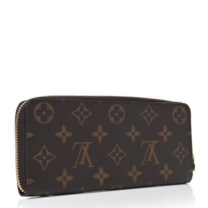 Louis Vuitton Monogram Clemence Wallet Fuchsia 2 of 6