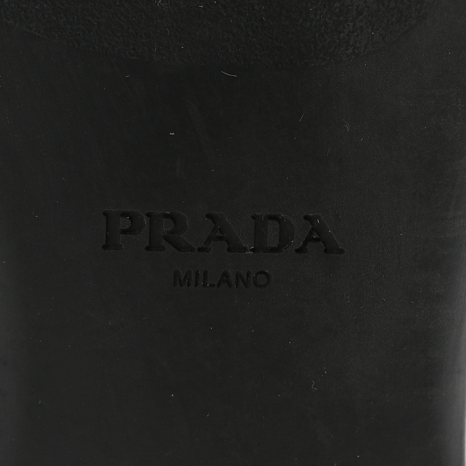 Prada Nappa Metal Triangle Logo Ballet Flats 39 Black 7 of 10