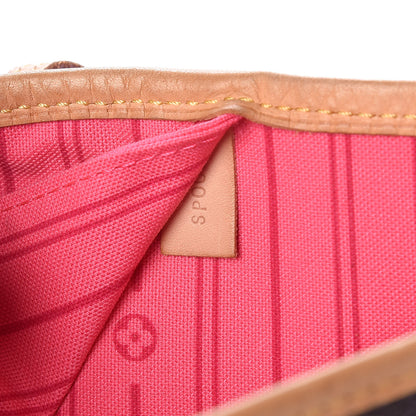 Louis Vuitton Monogram Roses Neverfull MM 7 of 9