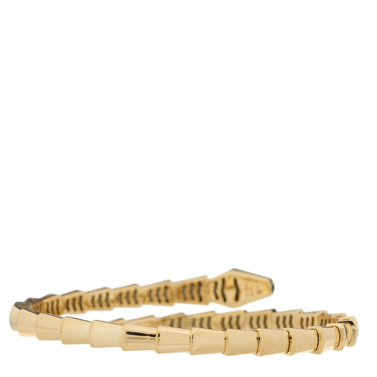 18K Yellow Gold Serpenti Viper Bracelet M