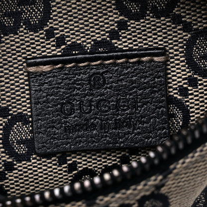 Gucci GG Monogram Web Double Pocket Belt Bag Navy 8 of 13