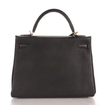 Hermes Togo Kelly Retourne 32 Black 4 of 27