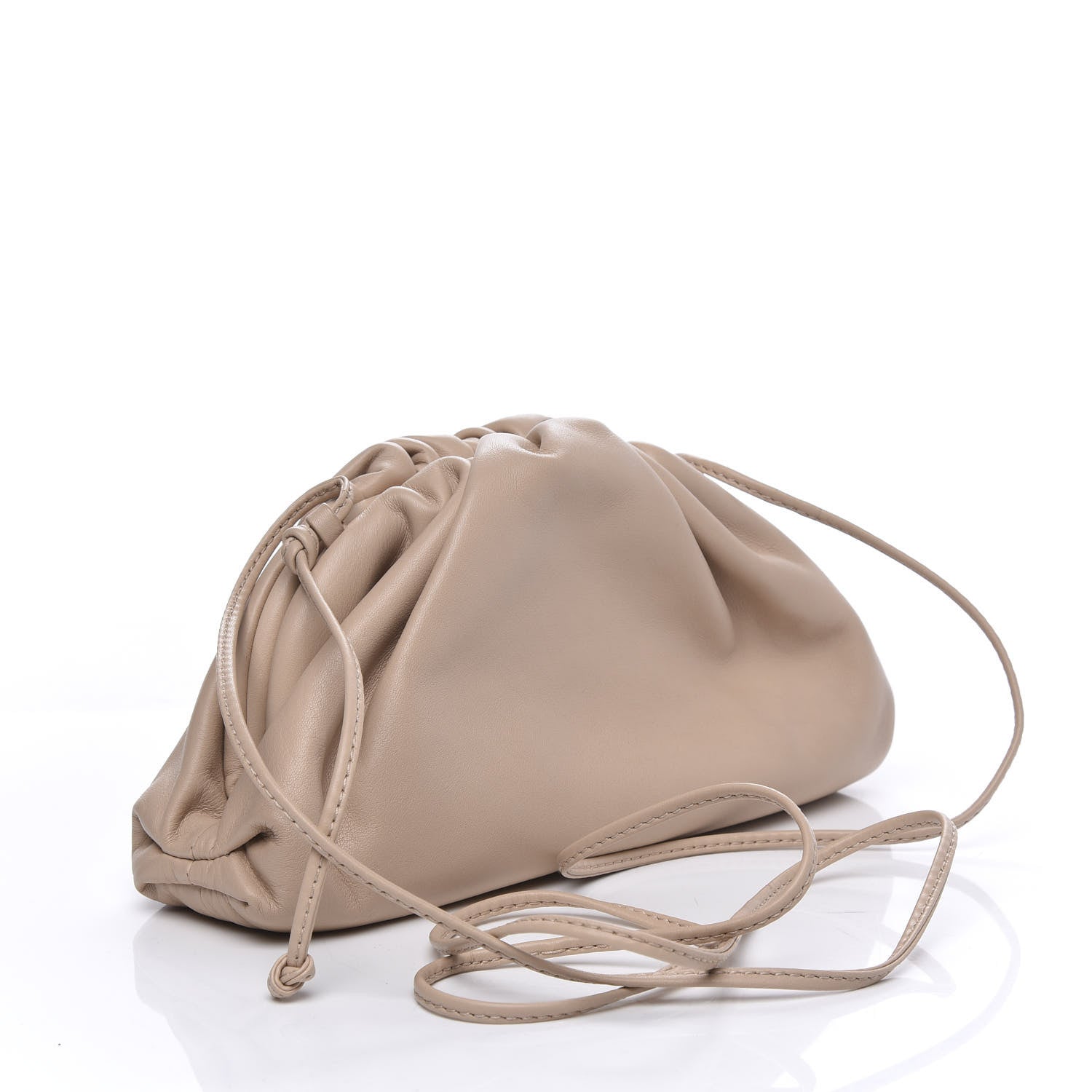 Bottega Veneta Butter Calfskin The Mini Pouch Nude 2 of 8