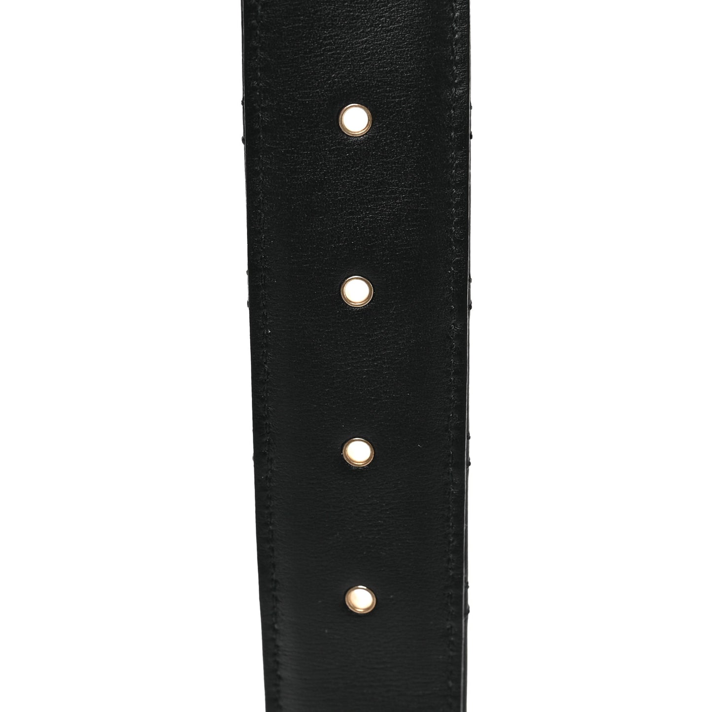 Calfskin Quilted CC Chain Belt 95 38 Black