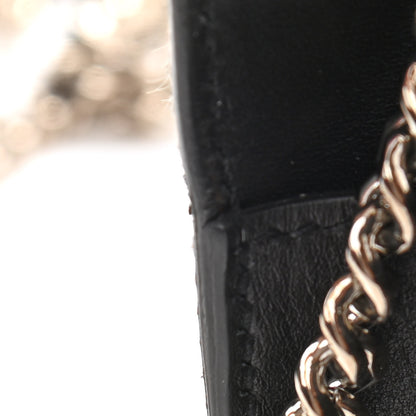 Saint Laurent Calfskin Pony Hair Monogram Zebra Print Mini Candy Crossbody Black White 11 of 11