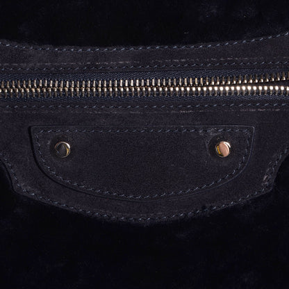 Balenciaga Shearling Classic Hardware City Black 7 of 15