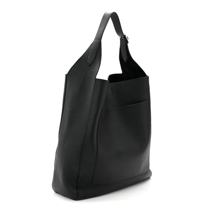 The Row Grained Calfskin Blake Hobo Black 4 of 10