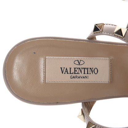 Valentino Garavani Patent Nappa Rockstud Ankle Strap 65mm Pumps 36.5 Black Poudre 6 of 10