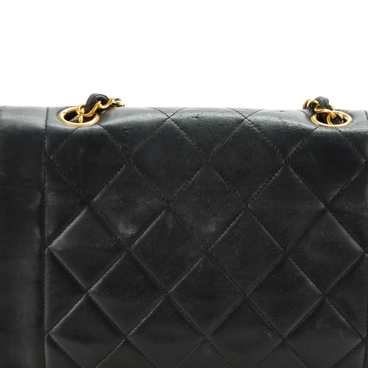 Chanel Lambskin Quilted Small Single Flap Black 15 of 15