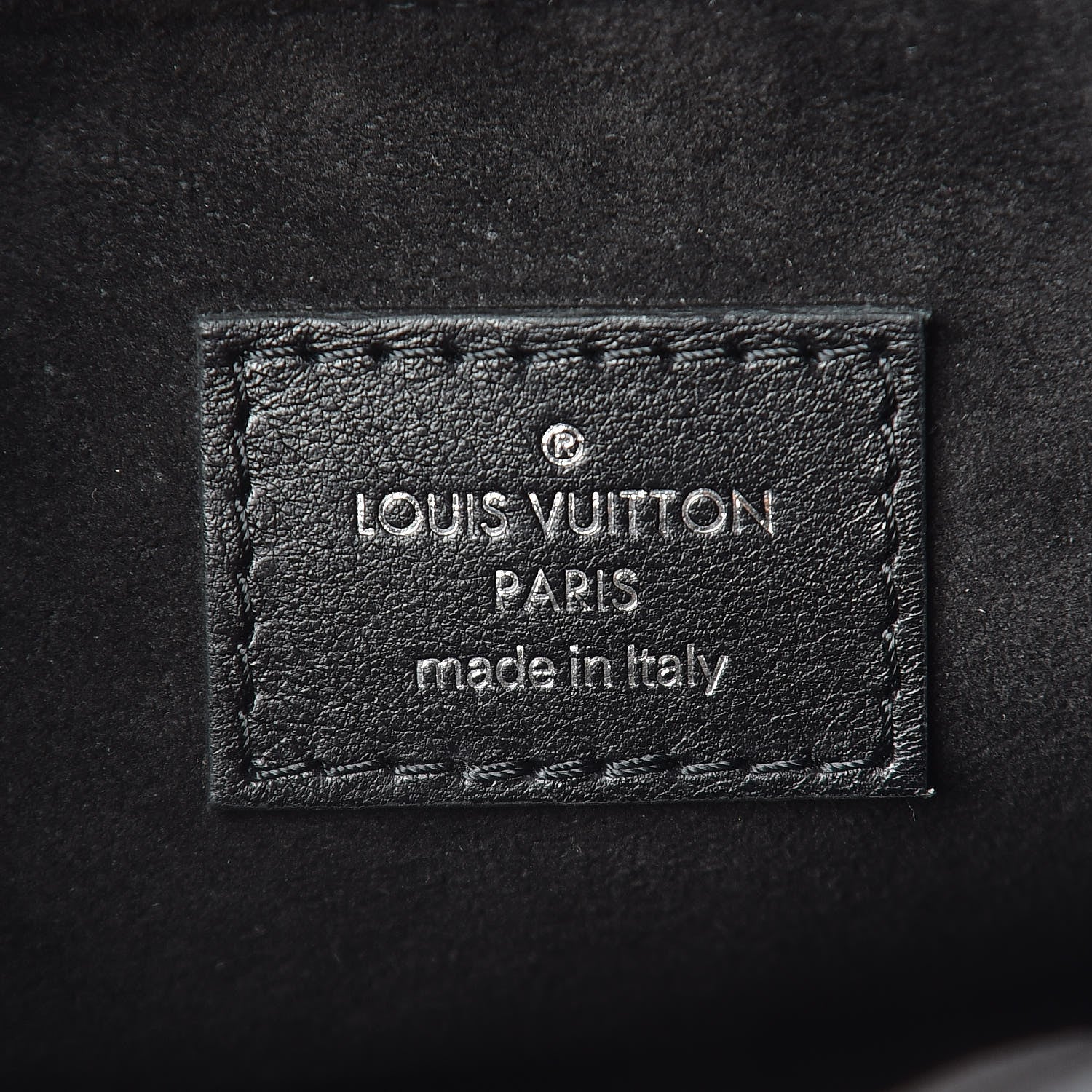 Louis Vuitton Calfskin Monogram Camera Box Black 6 of 10