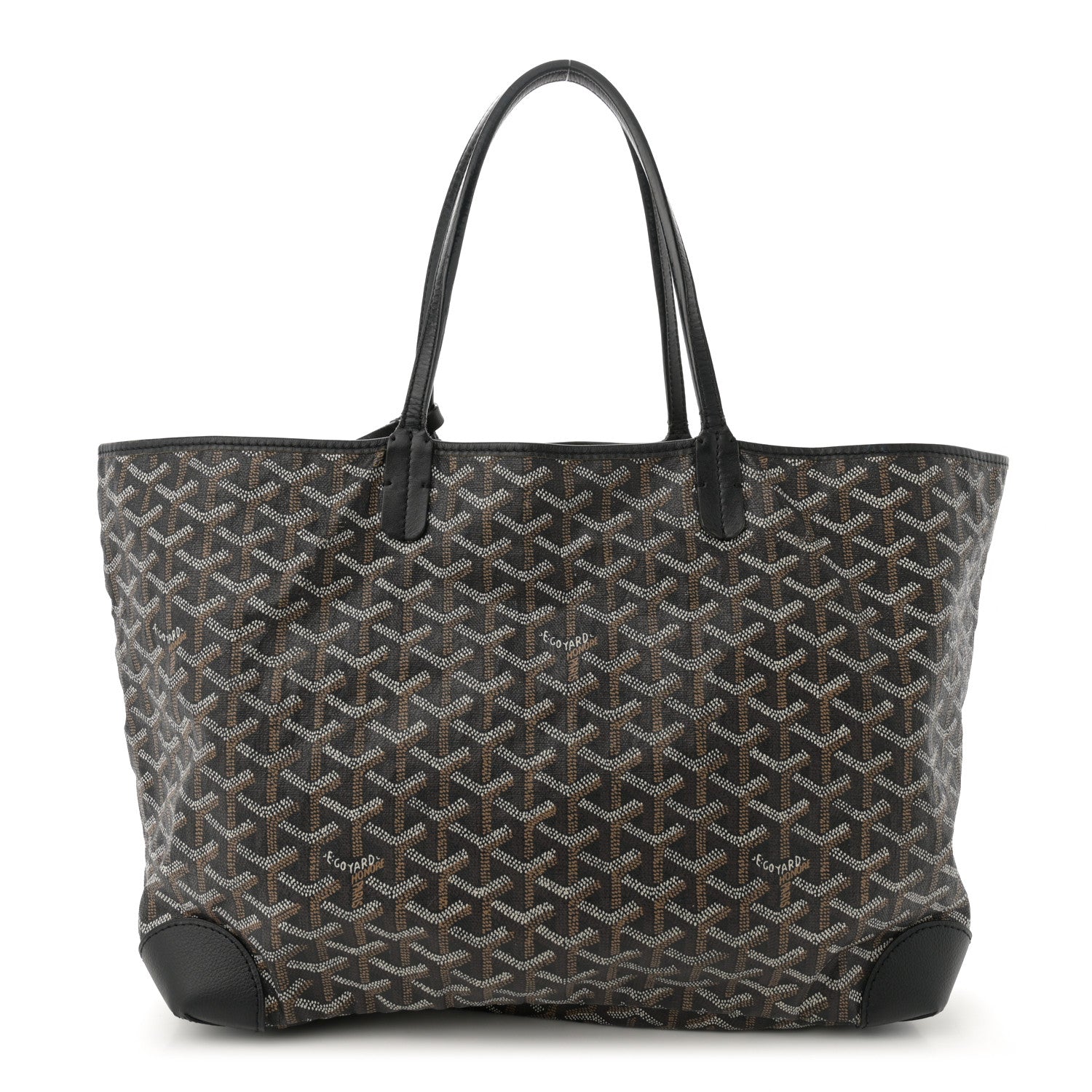 Goyard Goyardine Saint Louis PM Black 1 of 16
