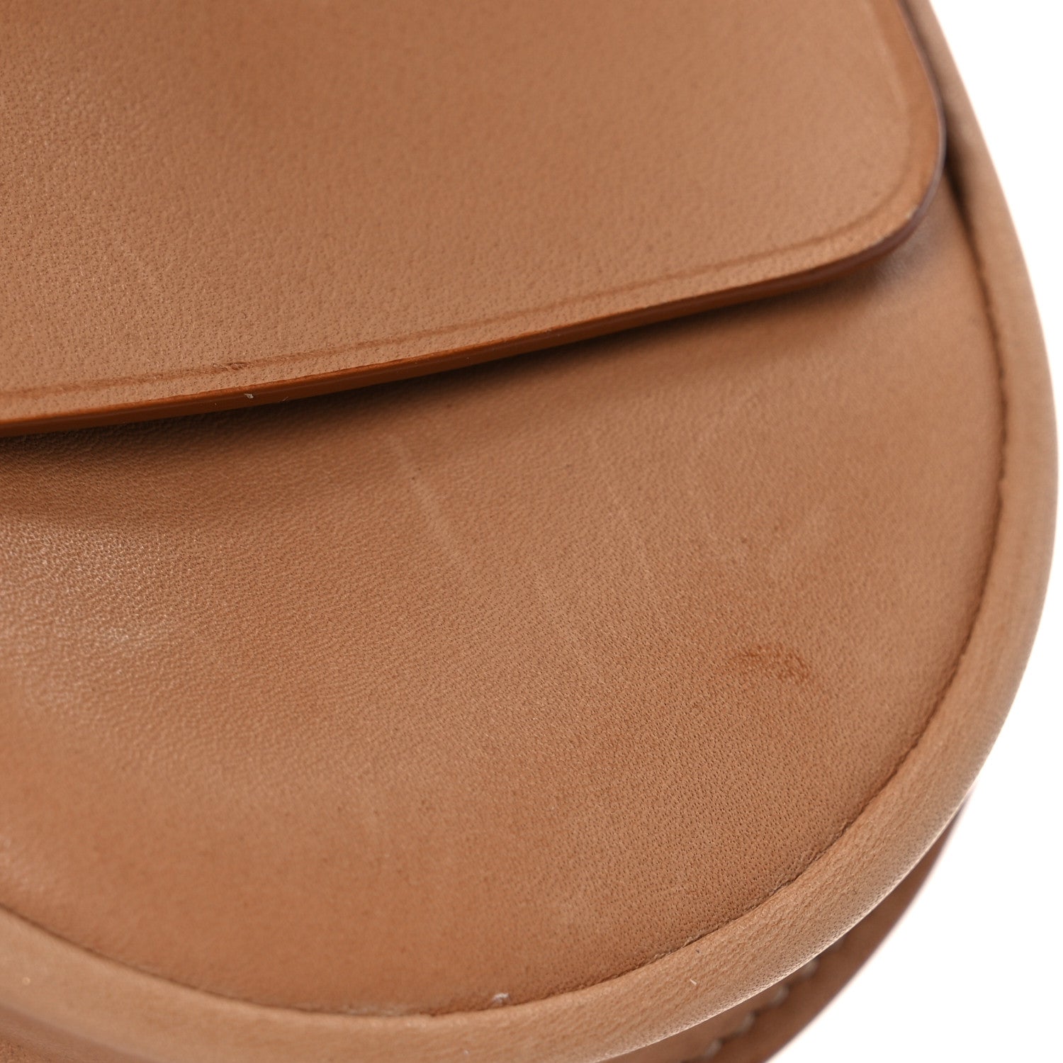 Saint Laurent Calfskin Monogram Baby Kaia Crossbody Bag Vintage Brown 10 of 12