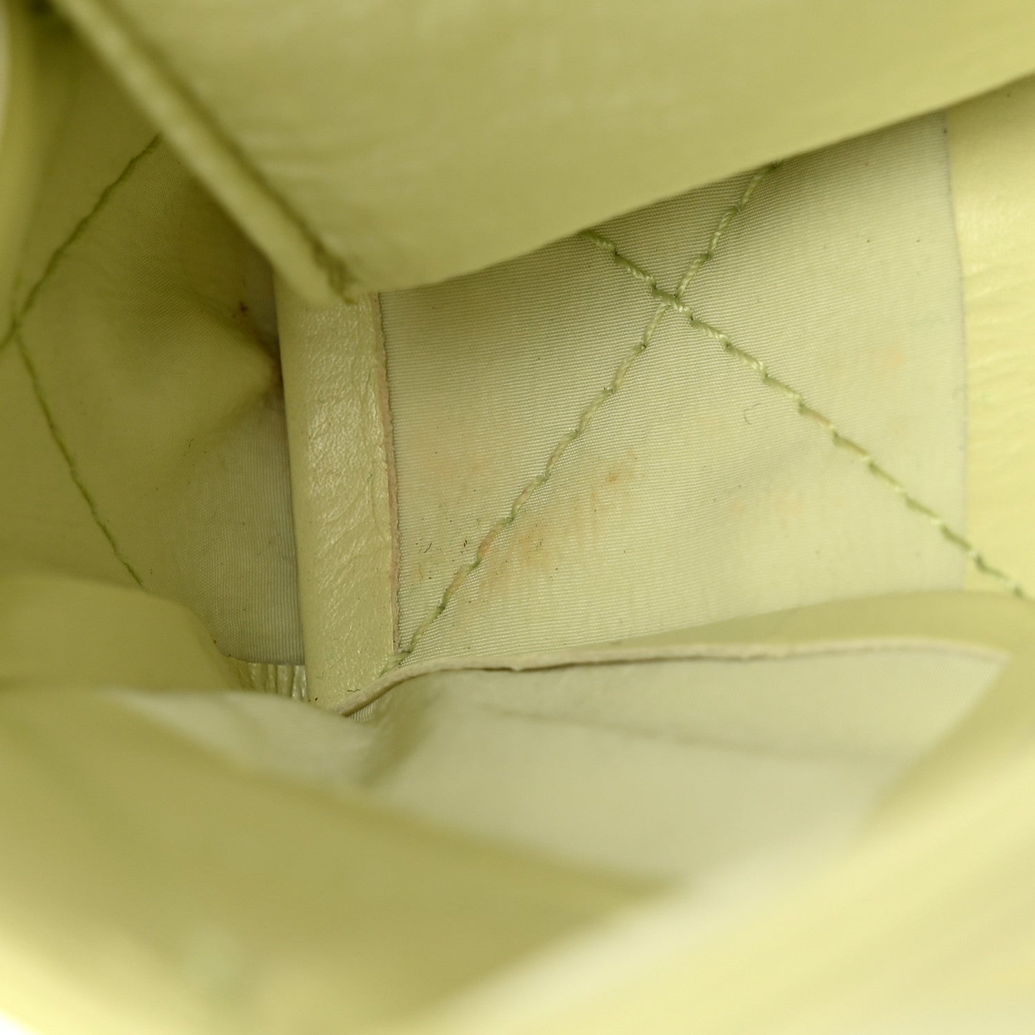 Bottega Veneta Paper Calfskin Intrecciato Cassette Belt Bag Lemon Washed 12 of 13