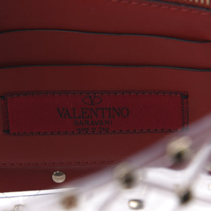 Valentino Garavani PVC Medium Rockstud Spike Shoulder Bag 6 of 9