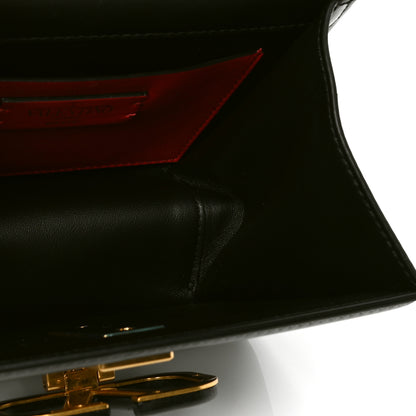 Valentino Garavani Smooth Calfskin Small VSling Shoulder Bag Black 4 of 5